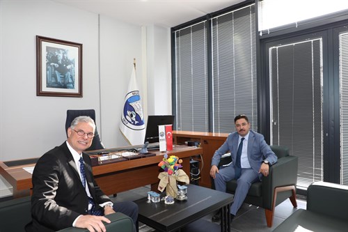 Sayın Kaymakamımız Ayhan TERZİ'den Mudanya Belediye Başkanı'na İadei Ziyaret